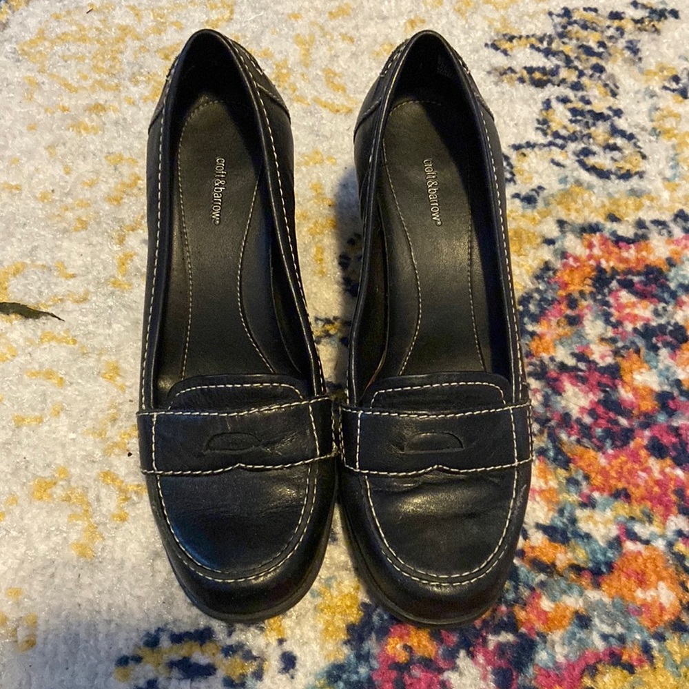 Slightly used Croft and Barrow penny loafer heel